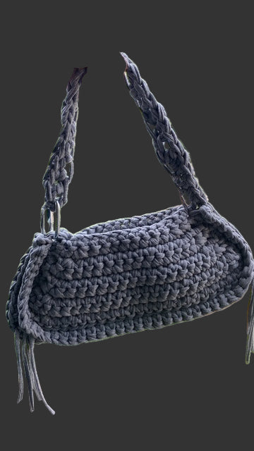 Sac gris – duo mère et fille
