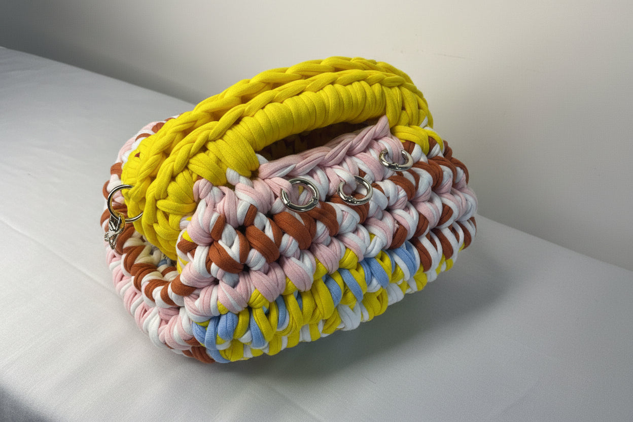 Pochette / Sac clutch en crochet