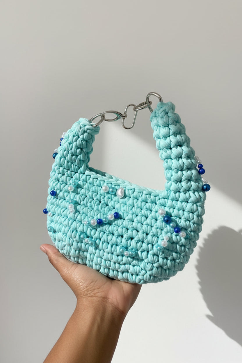 Sac Turquoise Pearl