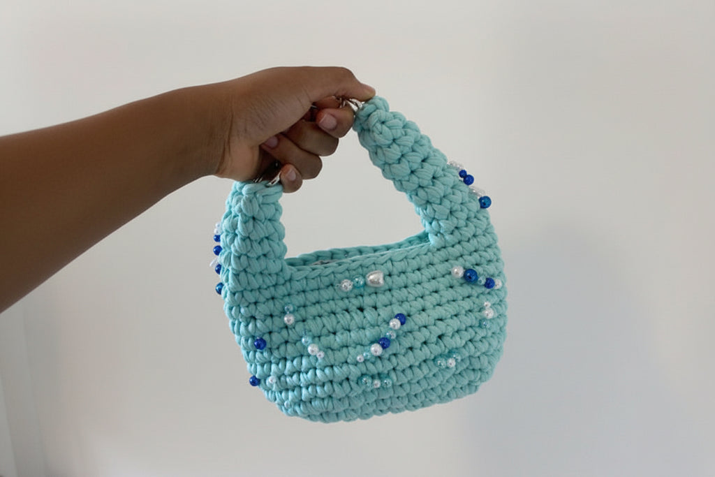 Sac Turquoise Pearl
