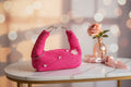 Sac Crochet Rose Fuchsia – Édition Fleur Perle