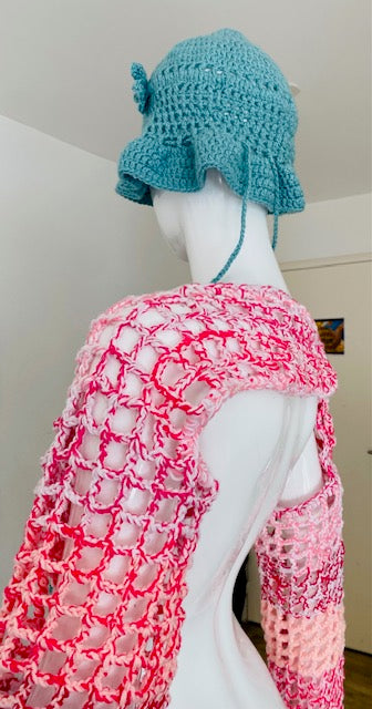 Boléro en crochet Taille M
