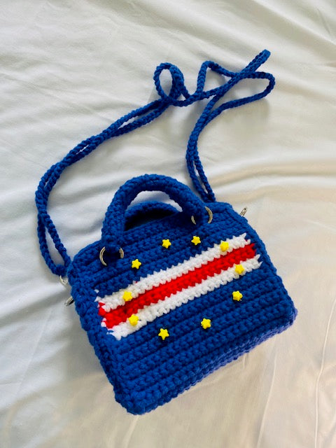 Sac en crochet drapeau du Cap-Vert