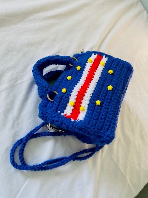 Sac en crochet drapeau du Cap-Vert