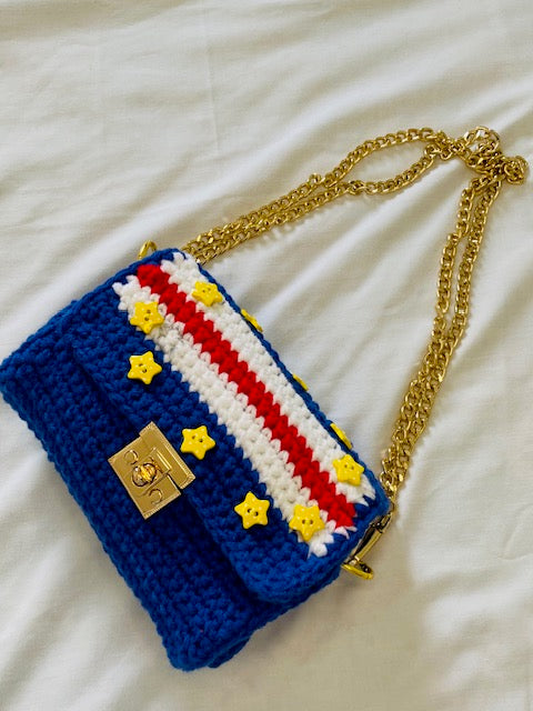 Sac en crochet drapeau du Cap-Vert